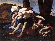 Nicolas Poussin Rinaldo and Armida 1625Oil on canvas oil painting